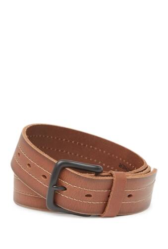 Accesorii barbati levis 40mm stitched leather belt brown