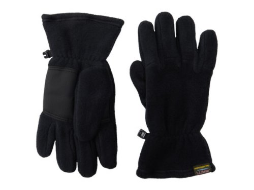 Accesorii barbati llbean mountain classic fleece gloves black