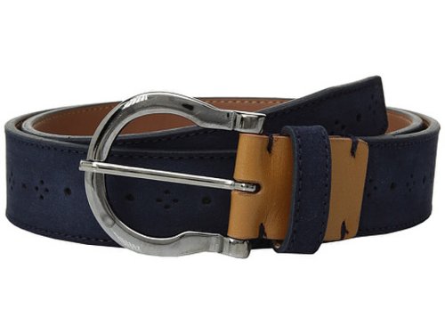 Accesorii barbati stacy adams richmond 34mm genuine leather belt navy