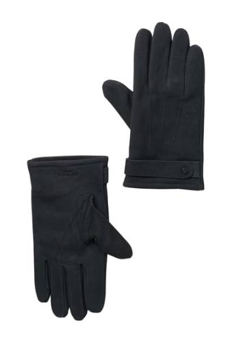 Accesorii barbati ted baker london classic leather gloves navy