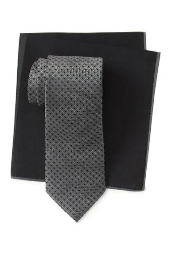 Accesorii barbati ted baker london silk tie pocket square set gray