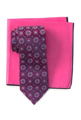 Accesorii barbati ted baker london silk tie pocket square set pink