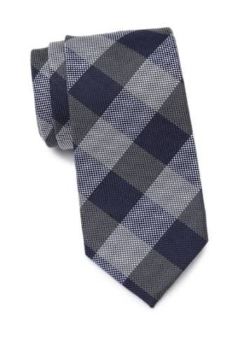 Accesorii barbati tommy hilfiger large textured check tie gray