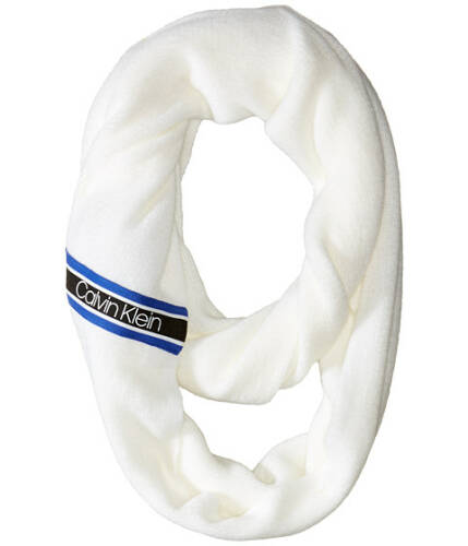 Accesorii femei calvin klein racer stripe infinity scarf cream