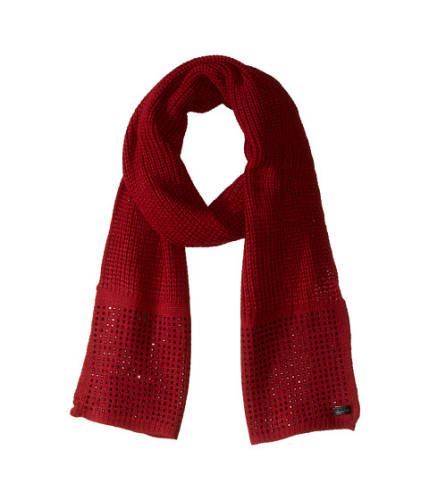 Accesorii femei calvin klein studded scarf barn red