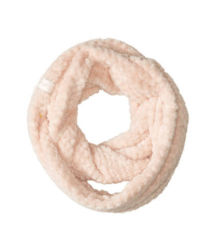 Accesorii femei calvin klein textured faux sherpa infinity scarf clear pink