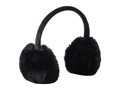 Accesorii femei echo design faux fur earmuff echo black