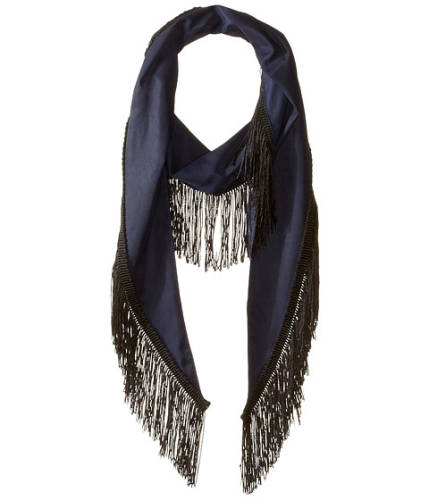 Accesorii femei echo design fringe frenzy scarf black