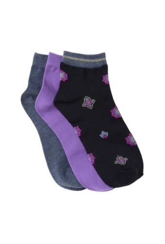 Accesorii femei felina anklet socks - pack of 3 basic 4b