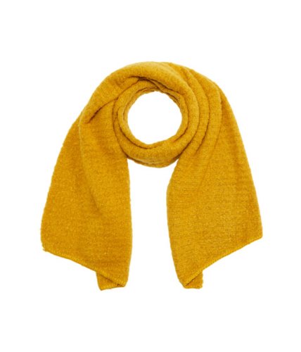 Accesorii femei free people ripple recycled blend blanket scarf goldrod