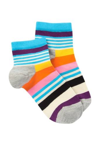 Accesorii femei happy socks stripe socks greypink