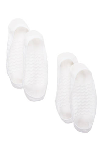 Accesorii femei hue hidden sock liner - pack of 2 white