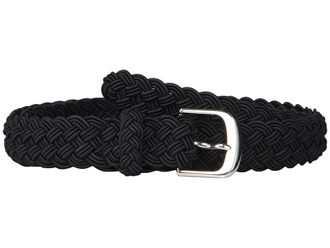 Accesorii femei lauren ralph lauren woven elastic casual belt black