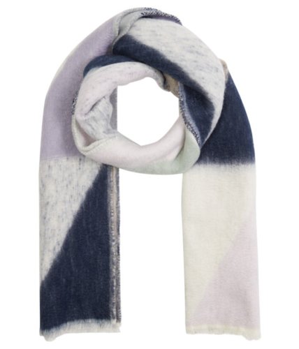 Accesorii femei madewell graphic knubby scarf deep indigo