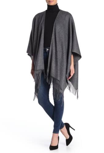 Accesorii femei portolano wool blend shawl medheather grey