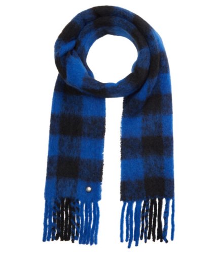 Accesorii femei rag bone shire buffalo scarf bright blue