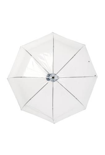 Accesorii femei shedrain bubble automatic open stick umbrella silver-clear