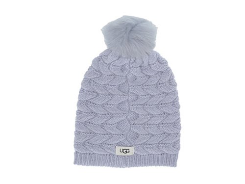 Accesorii femei ugg cable hat with pom fresh air