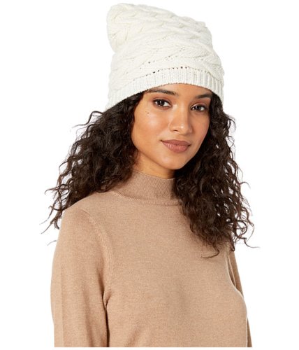 Accesorii femei ugg cable hat with pom ivory