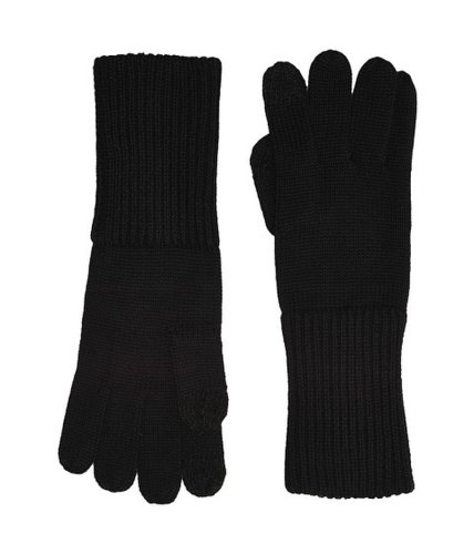 Accesorii femei ugg full knit gloves with tech tips black