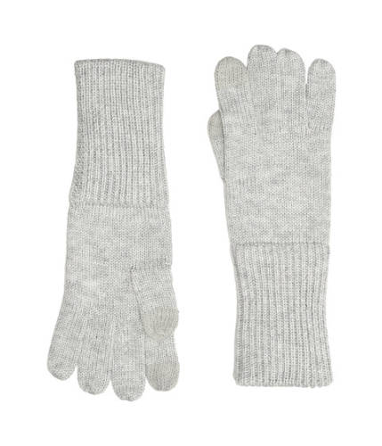 Accesorii femei ugg full knit gloves with tech tips light grey
