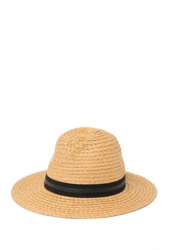 Accesorii femei vince camuto solid straw panama hat tan