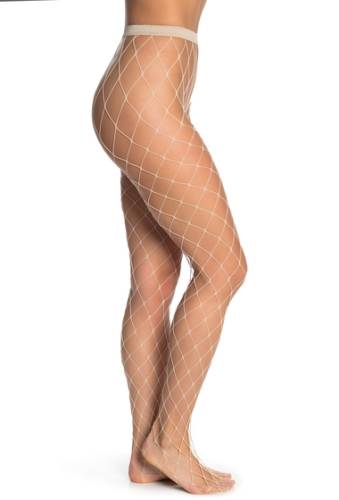Accesorii femei wolford kaylee fishnet tights toasted almo