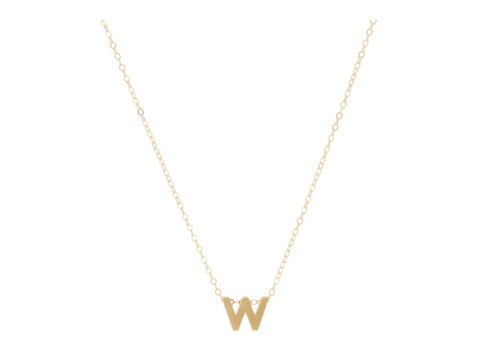 Bijuterii femei able letter charm necklace w gold-filledvermeil