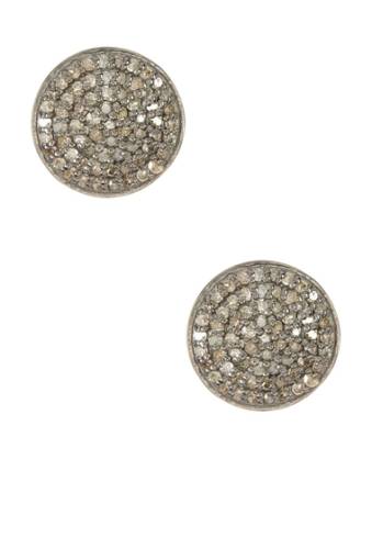Bijuterii femei adornia imogen champagne diamond earrings - 100 ctw silver
