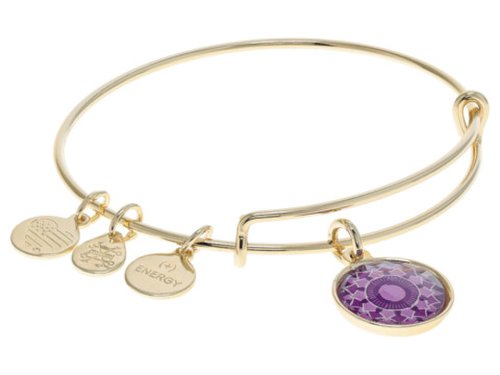Bijuterii femei alex and ani candy crystals crown chakra bracelet gold