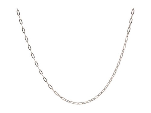 Bijuterii femei alex and ani paperclip chain necklace rose gold
