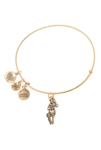 Bijuterii femei alex and ani reindeer expandable wire bangle bracelet gold