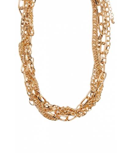 Bijuterii femei forever21 chunky chain-link necklace gold