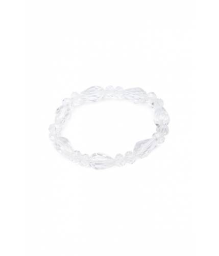 Bijuterii femei forever21 crystal faux gem bracelet clear