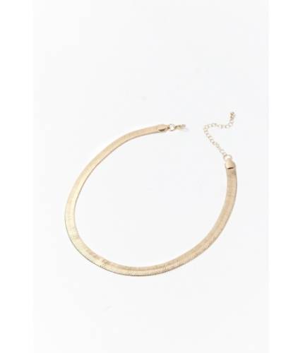 Bijuterii femei forever21 snake chain choker necklace gold