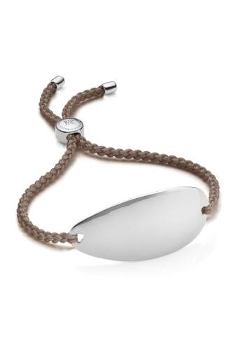 Bijuterii femei monica vinader sterling silver nura friendship bracelet - mink silver