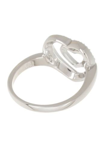 Bijuterii femei swarovski lady crystal heart ring - size 8 white