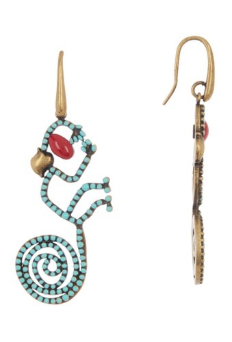 Bijuterii femei valentino antique beaded statement earrings antique gold