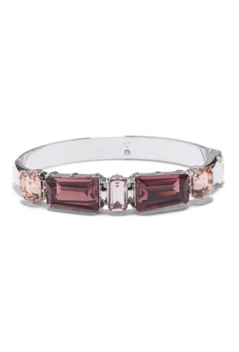 Bijuterii femei vince camuto hinged multi-color crystal bracelet silver 01