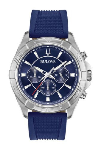 Ceasuri barbati bulova mens quartz analog interchangeable strap watch 43mm blue