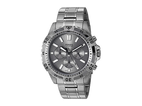 Ceasuri barbati fossil garrett chronograph watch fs5621 smoke stainless steel