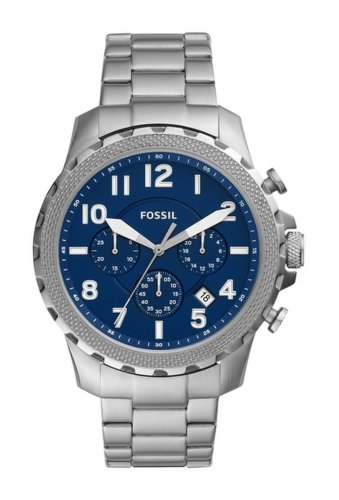 Ceasuri barbati fossil mens bowman chronograph stainless steel watch 46mm no color