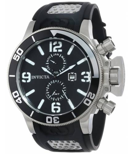 Ceasuri barbati invicta watches invicta men\'s 0756 corduba collection gmt multi-function watch blackblack