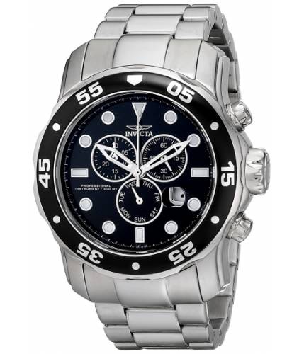 Ceasuri barbati invicta watches invicta men\'s 15081 pro diver analog display japanese quartz silver watch blacksilver