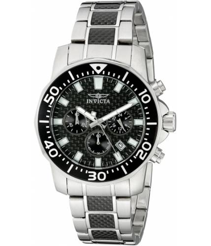 Ceasuri barbati invicta watches invicta men\'s 17253syb pro diver two-tone stainless steel watch carbon fibertwo tone