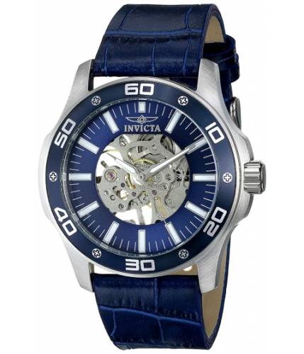 Ceasuri barbati invicta watches invicta men\'s 17259 specialty analog display mechanical hand wind blue watch blueblue