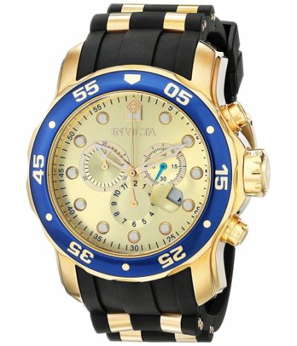 Ceasuri barbati invicta watches invicta men\'s 17881 pro diver analog display swiss quartz black watch champagneblack