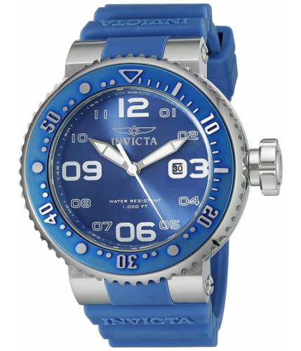 Ceasuri barbati invicta watches invicta men\'s 21519 pro diver analog display japanese quartz blue watch blueblue