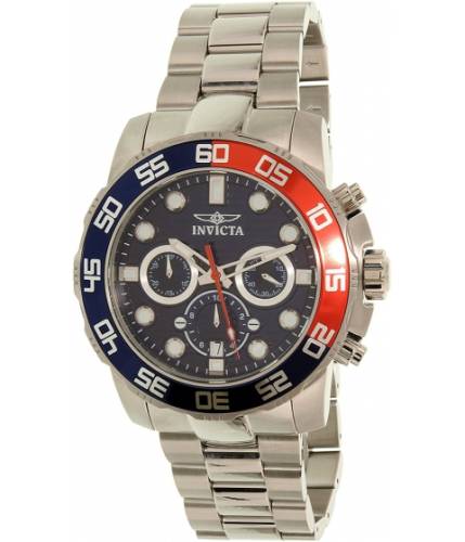 Ceasuri barbati invicta watches invicta men\'s 22225 pro diver quartz chronograph blue dial watch bluesilver