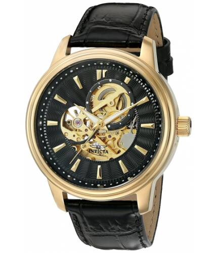 Ceasuri barbati invicta watches invicta men\'s 22578 vintage analog display automatic self wind black watch blackblack